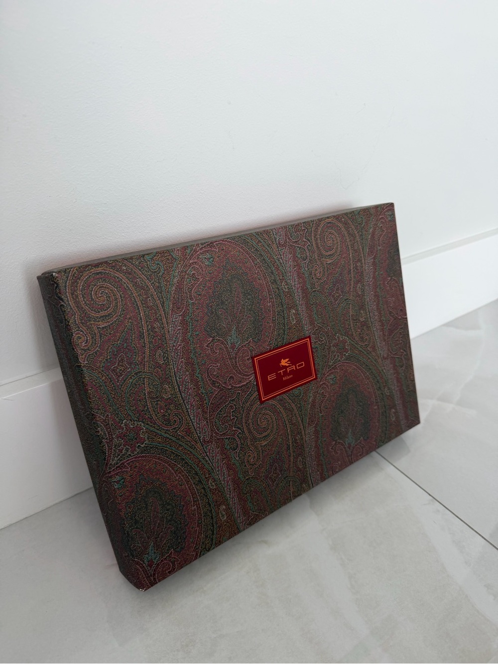 ETRO Milano Classic Paisley Gift Box PRICED TO SELL